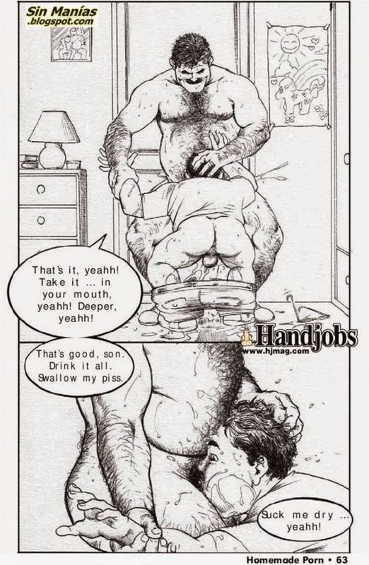Bear Porn Toon - Muscle Bear Gay Comic - Sexdicted