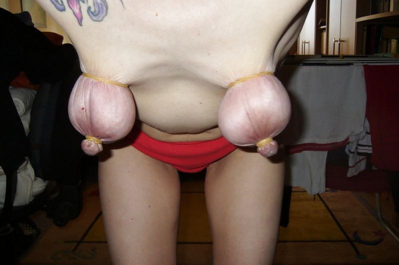 female tit bondage