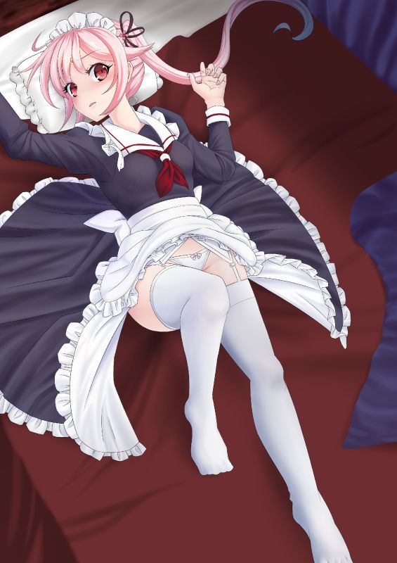 anime girl with uniform
