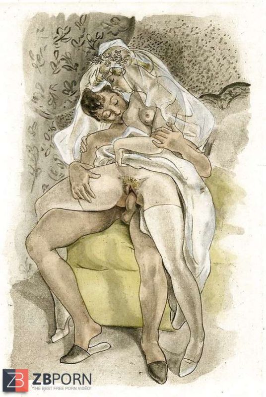 vintage erotic couples art