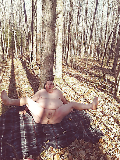 face down ass up nude outdoors