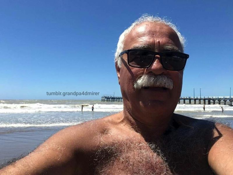 silver grandpa shower