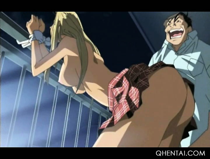 blonde anal cum