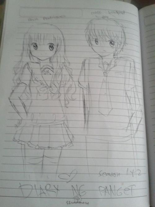 goggle drawing anime