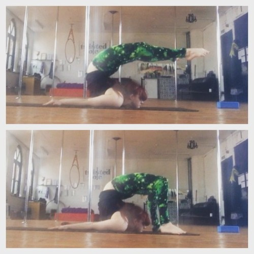 female arch picture with back piercings