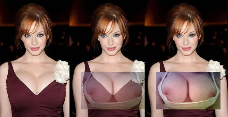 christina hendricks photoshopped