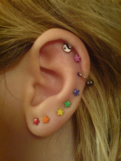 ear piercing combinations