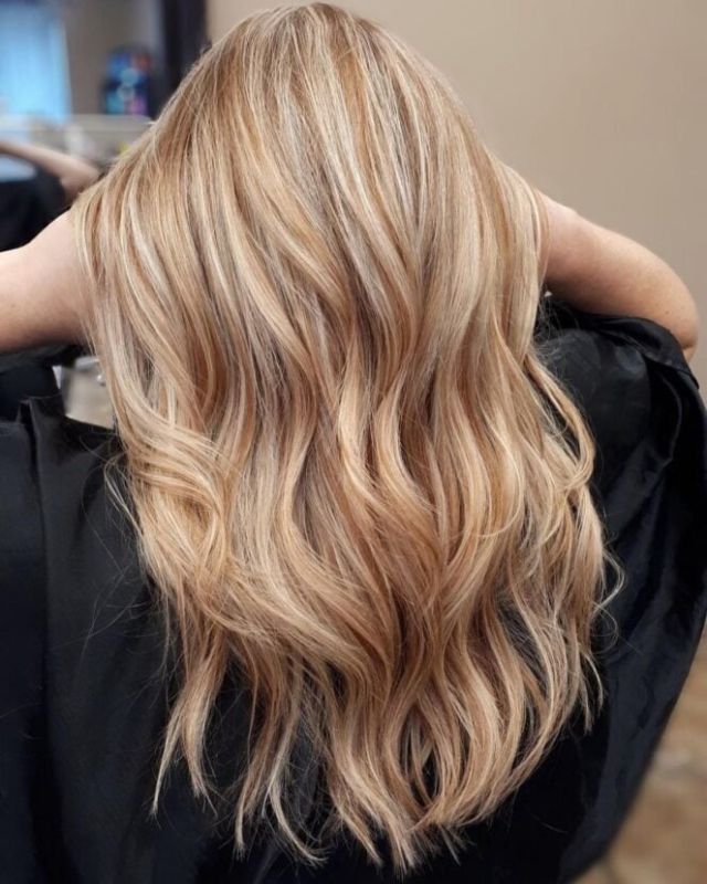 cool dark blonde hair