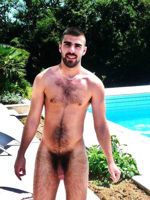 hairy women outdoors