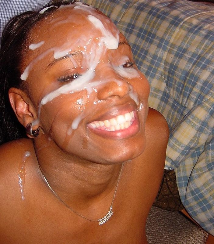 cum on face and pussy