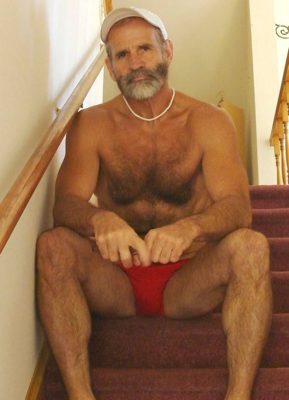 hairy gay men shower