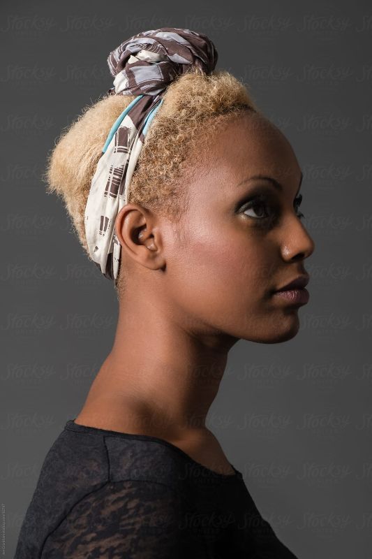 african american women with blonde hair