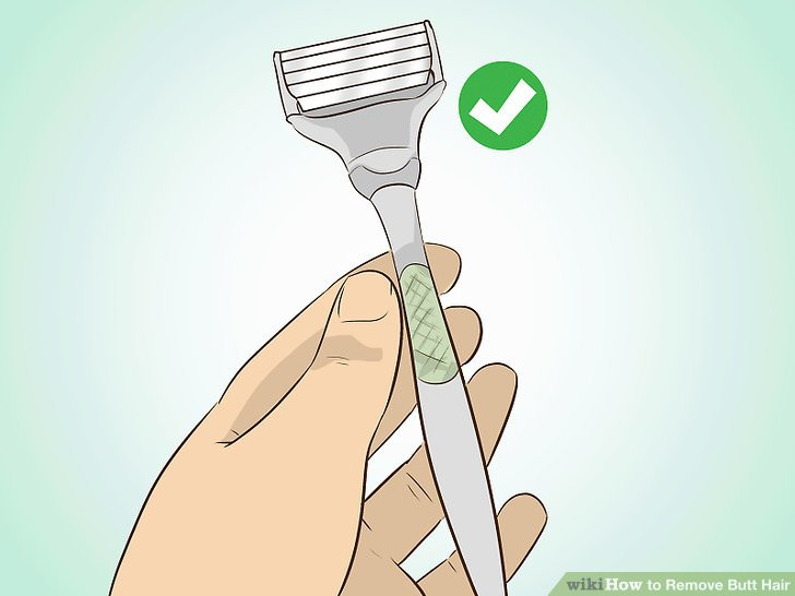 female hair remove buttocks