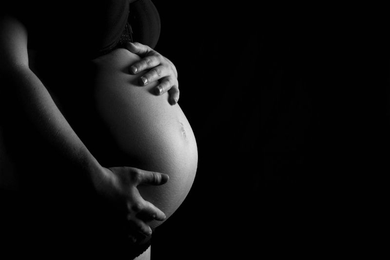 tired pregnant woman