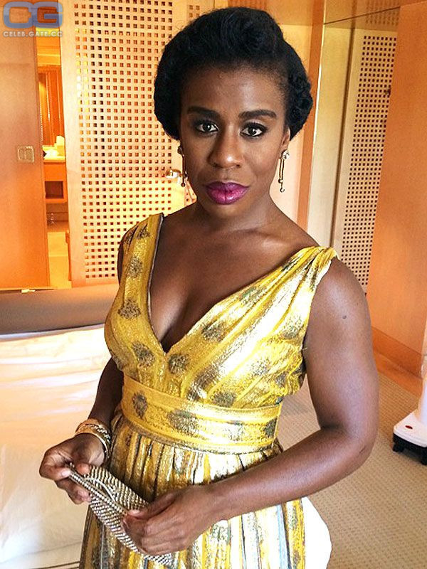 uzo aduba in a swimsuit