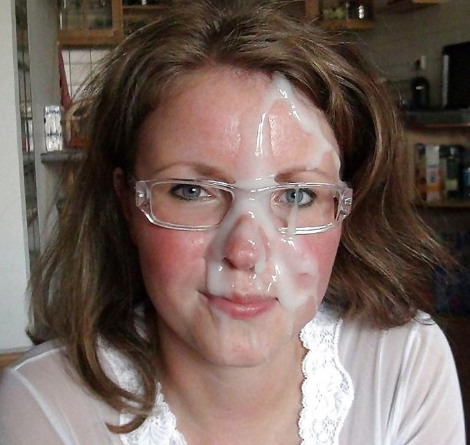 bottomless woman glasses