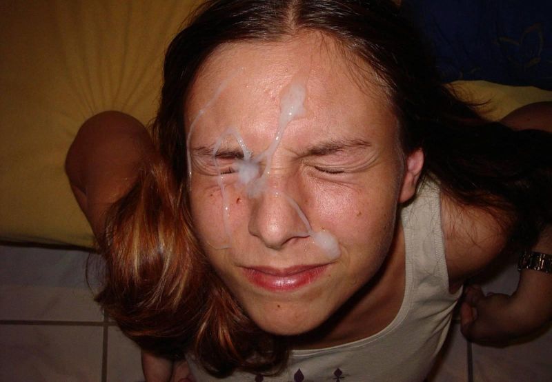 amateur cum facial pics
