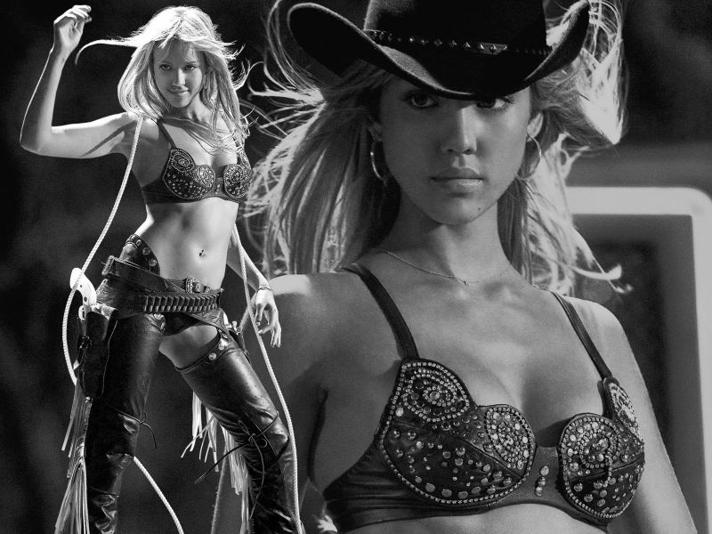 jessica alba black