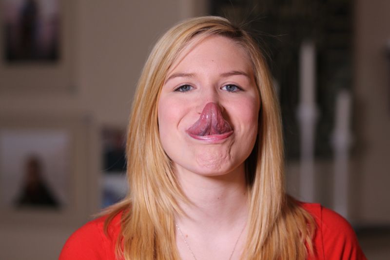 world largest tongue