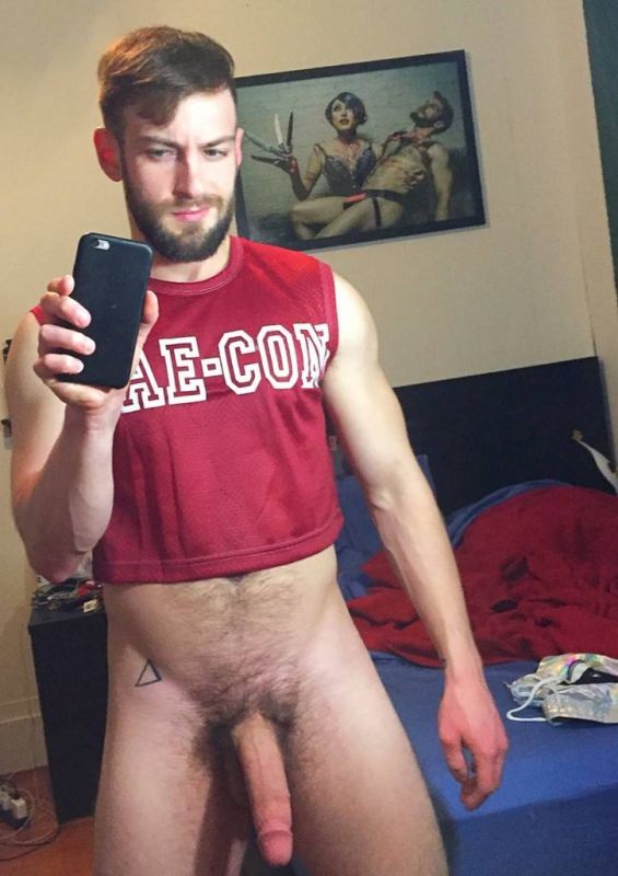 perfect hung cock selfies