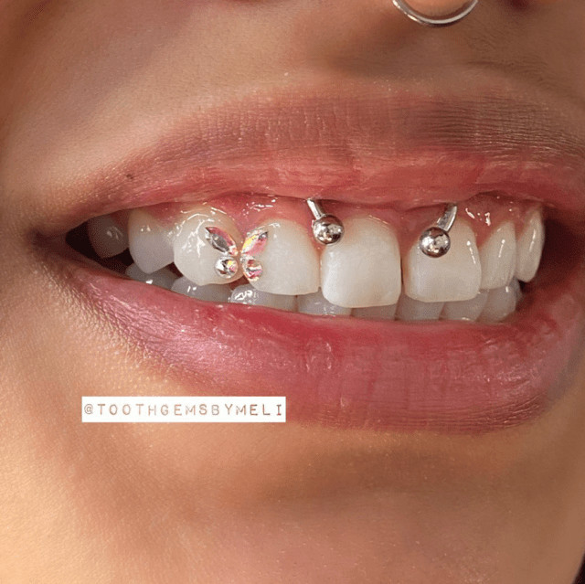 smiley 's piercing aesthetic