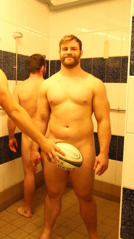 rugby player front