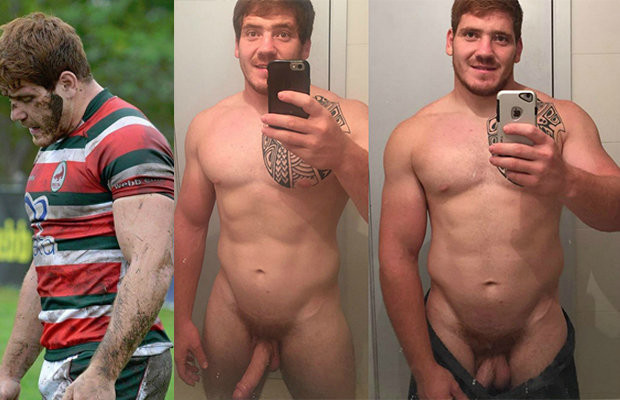naked guy selfie