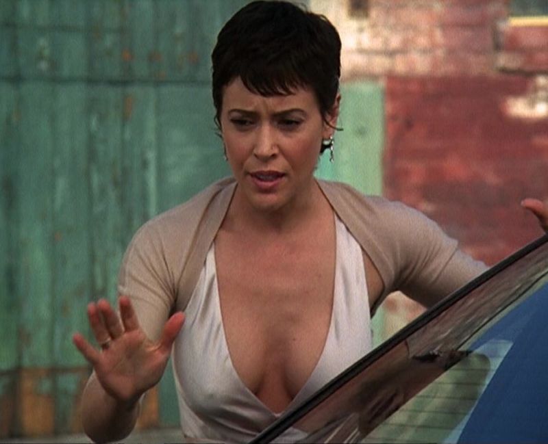 alyssa milano charmed hairstyles