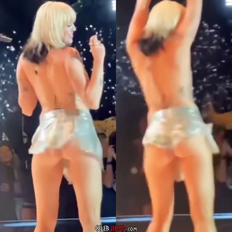 miley cyrus forgot pants