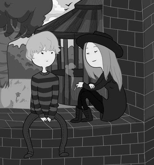 creepy drawings of people