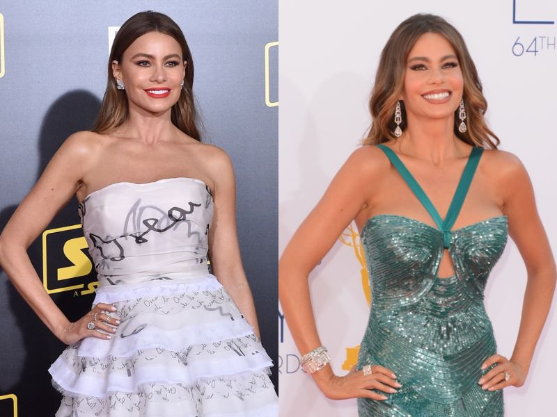 sofia vergara beautiful dress