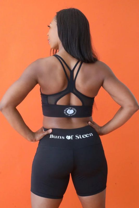 fun buns on shorts