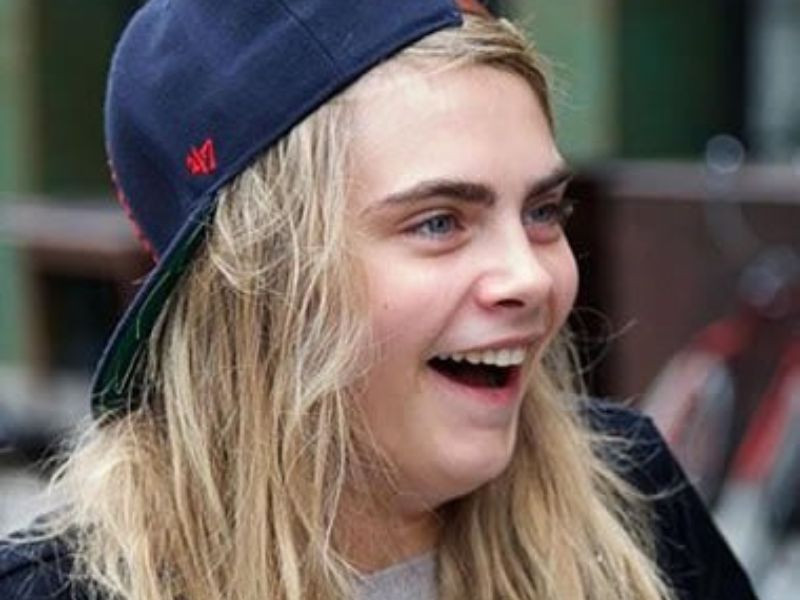 cara delevingne no hair