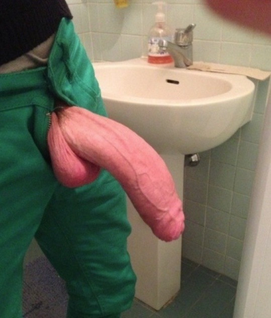 big cock in pants