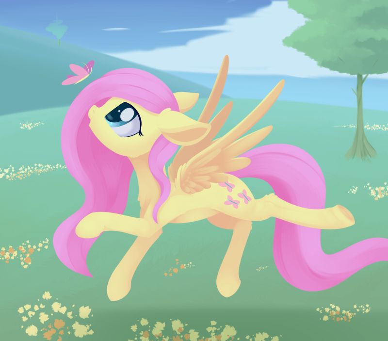 fluttershy by matt furie