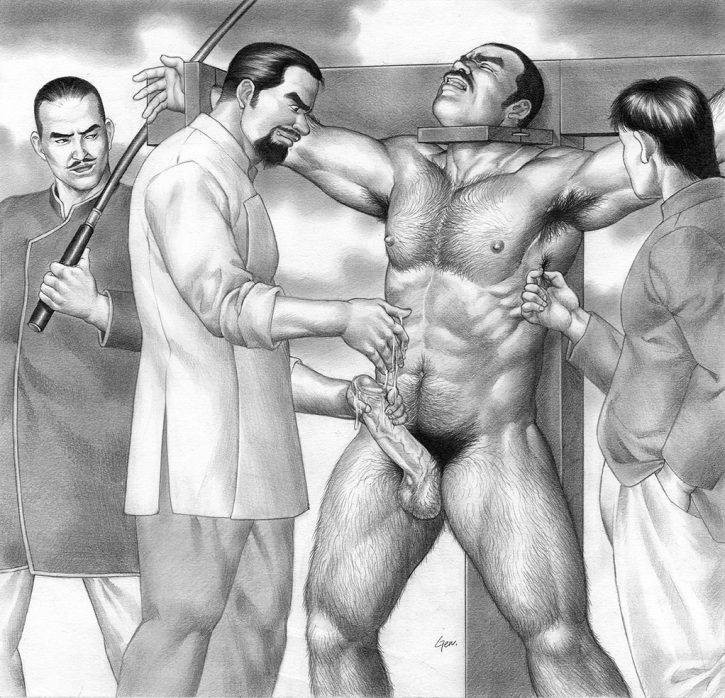 gay bdsm bondage comics