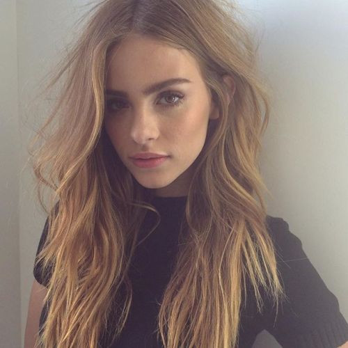 dark golden blonde hair