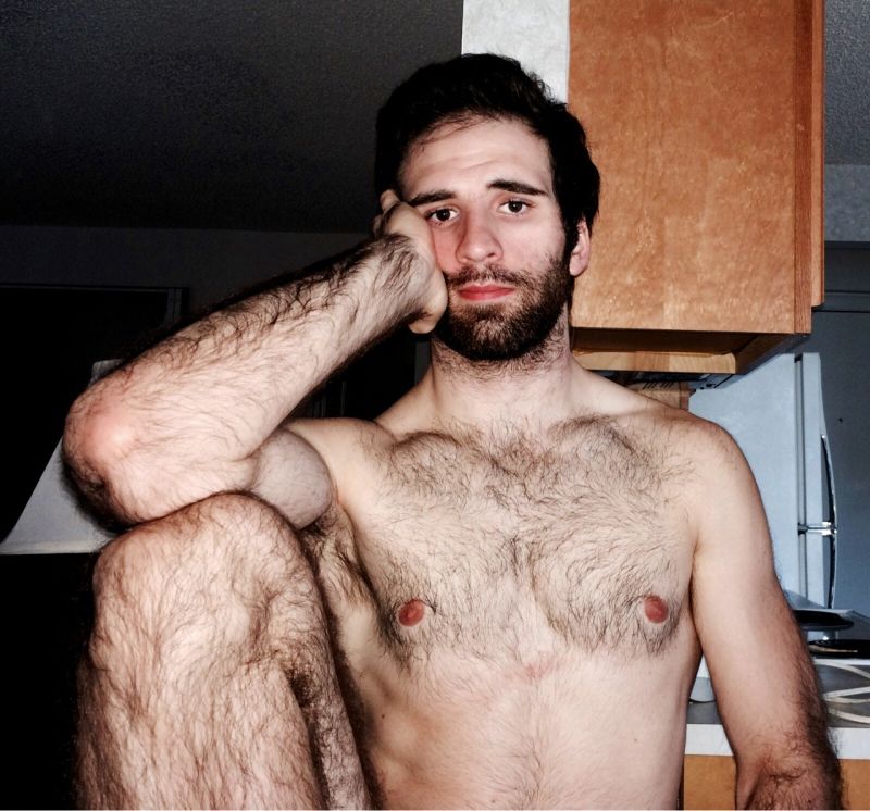 guy bulge selfie