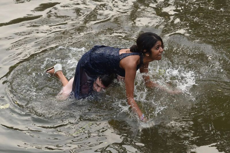 st andrews may dip photos