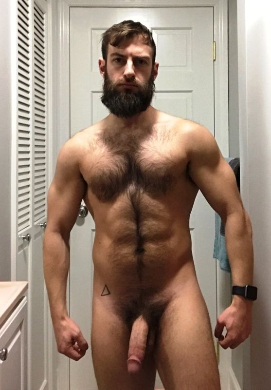 naked muscle older men