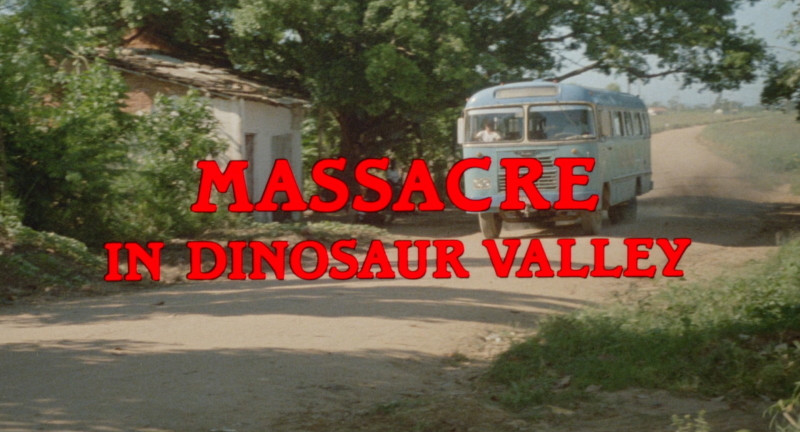 massacre in dinosaur valley blu ray