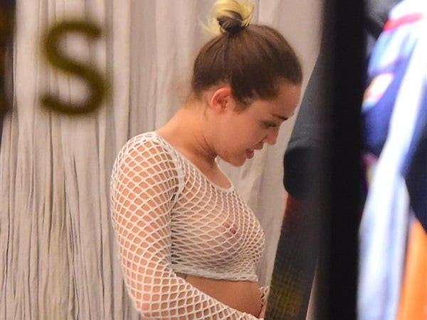 miley cyrus on the wrecking ball