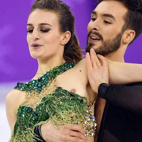 french olympic figure skater exposed
