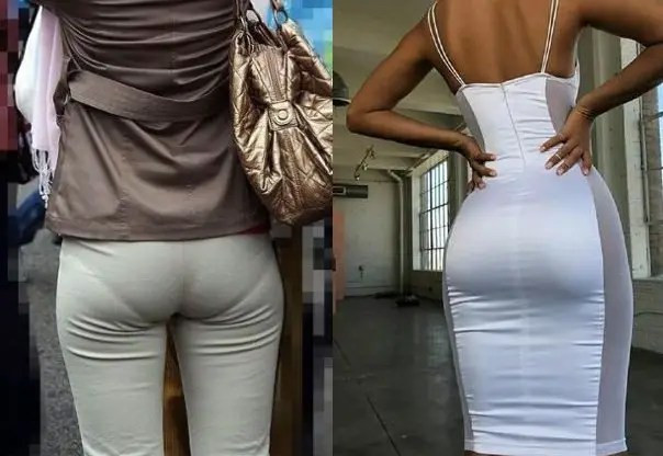 pants half ways down waist