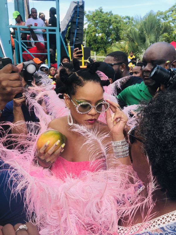 rihanna statues barbados