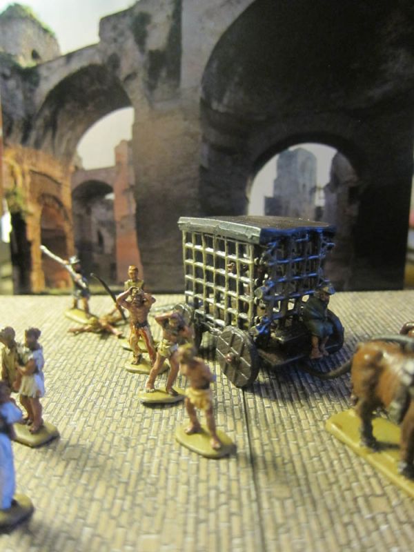 roman slave auction painting