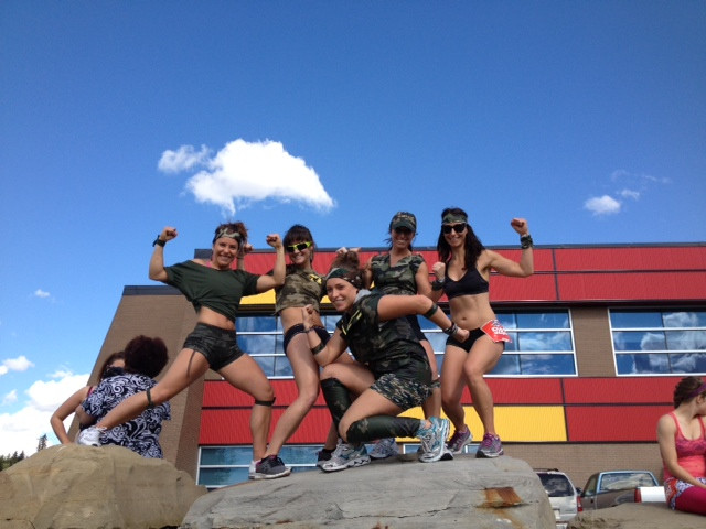 athletes goig commando