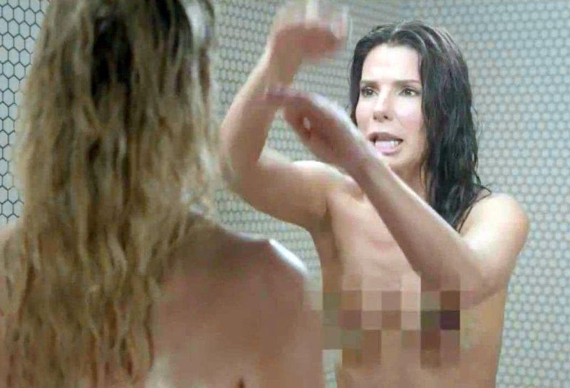 sandra bullock swimsuit poster