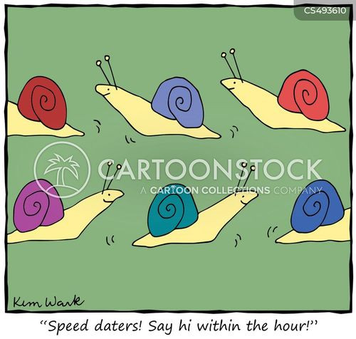speed dating animation