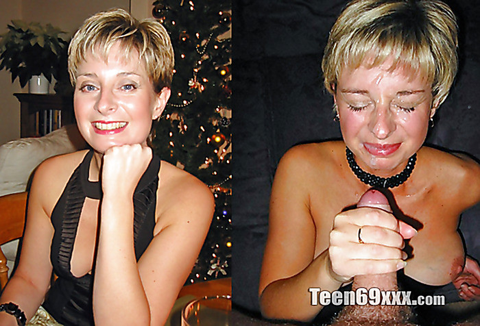 after the cum facial